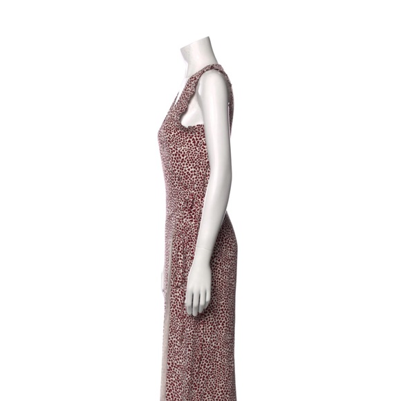 ANINE BING Silk Wrap Dress - LEAH WRAP - Wild Heart - Picture 4 of 10